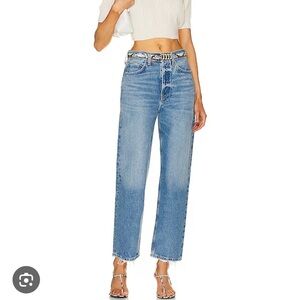 NWT Agolde 90s Crop Jeans in Bound
